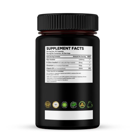 Picture of Myo-Inositol with D-Chiro-Inositol 1025mg Supplement