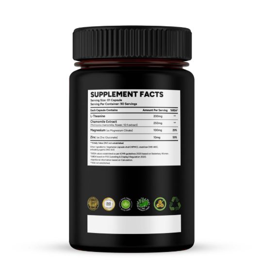 Picture of L-Theanine Nutraceutical Supplement with Chamomile