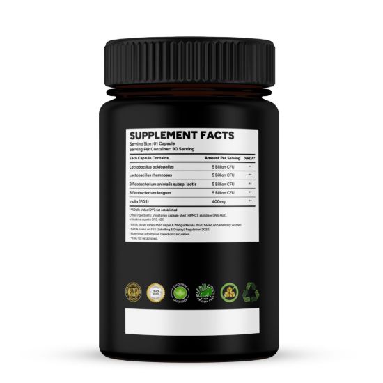 Picture of Probiotic 50 Billion CFU Multi-Strain Formula with Prebiotic Inulin